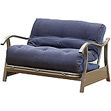 Miami Small Double Futon in Natural Fabric Range 1
