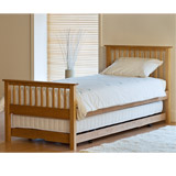 Kyoto Quebec Single Bed Frame with Guest Bed