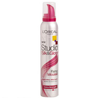 Studio Line Silk and Gloss - Fixing Mousse 200ml