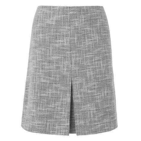 L.K. Bennett Allina Tweed Skirt Colour White Tweed