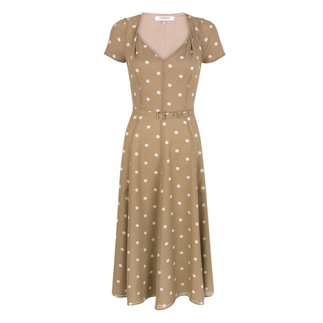L.K. Bennett Corin Dress Colour Toffee