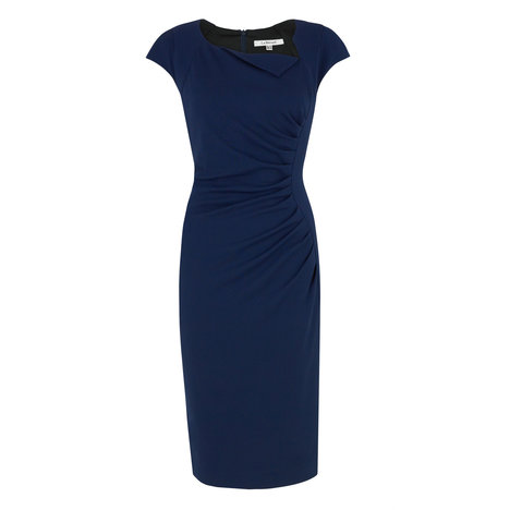 Davina Dress Colour Navy