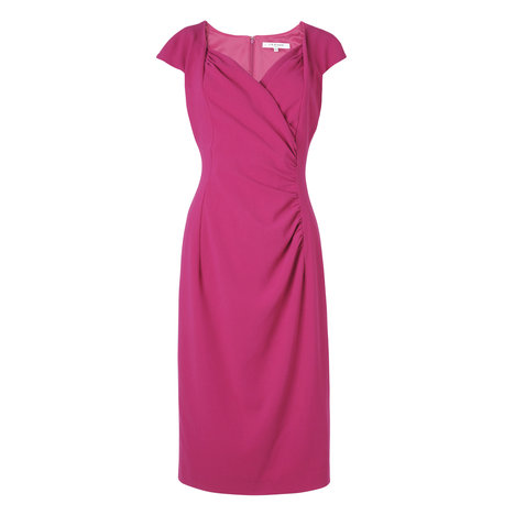 Georgia Dress Colour Raspberry
