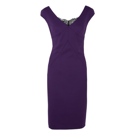 L.K. Bennett Hollis Dress Colour Damson