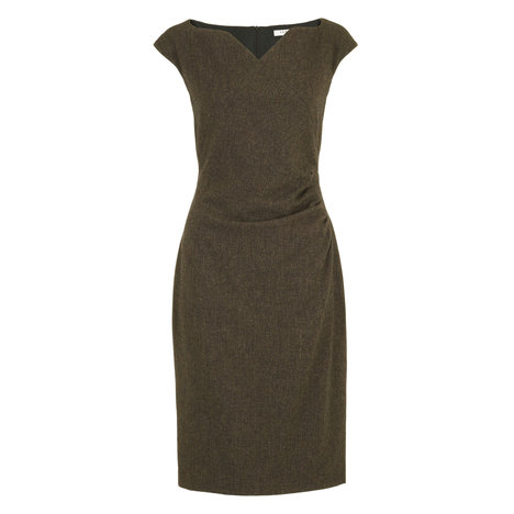 Loulou Dress Colour Light Brown
