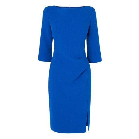 Lydia Tailored Shift Dress Colour Cobalt