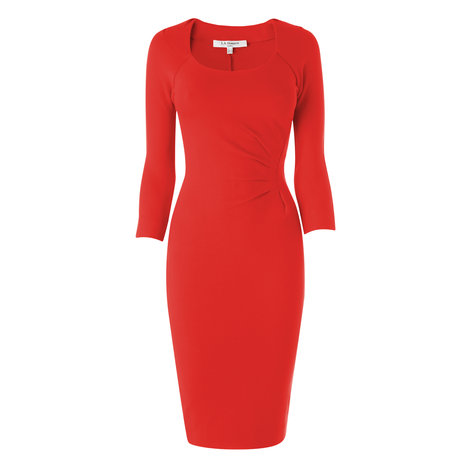 Nicole Tailored Dress Colour Poppy