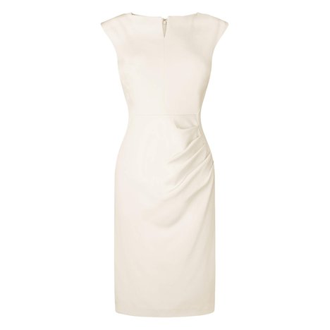 Tancy Tailored Foldover Neck Dress Colour