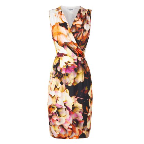 L.K. Bennett Teos Floral Print Dress Colour Multi