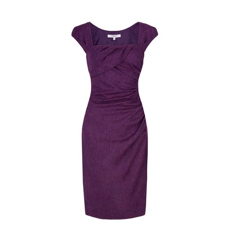 Tina Dress Colour Damson