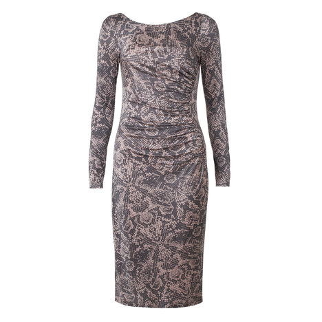 Wilder Jersey Fitted Dress Colour Rose