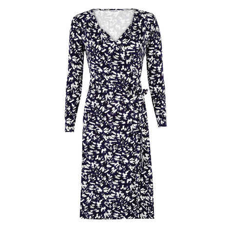 L.K. Bennett Wrap Dress Colour Black
