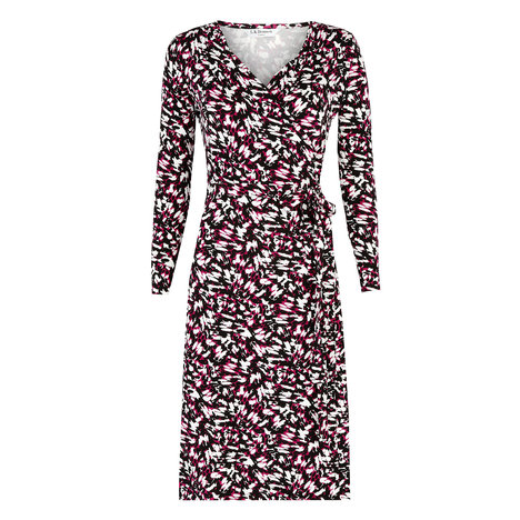 L.K. Bennett Wrap Dress Colour Champagne