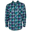 LRG Banging Rails LS Flannel Shirt (Grey Slate)