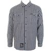 LRG Grass Roots Button Down Check Shirt (White)