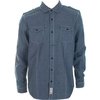 LRG Grass Roots Chambray Overshirt (Light Blue)
