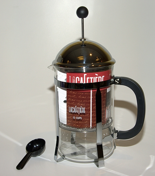 12 Cup Optima Chrome Cafetiere