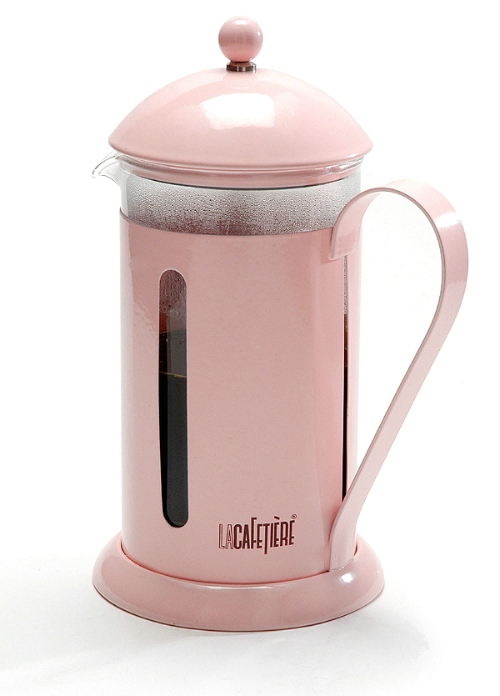 Rainbow Pink 8 Cup Cafetiere
