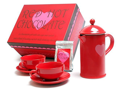 La Cafetiere Red Hot Chocolate Gift Set