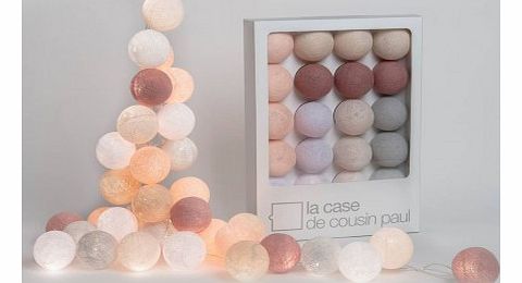 Altiplano garland - 20 luminous balls `One size