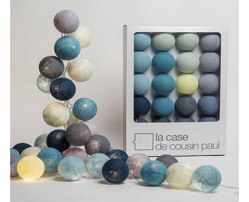 La case de cousin Paul Sixty Two luminous garland with 20 balls `One size