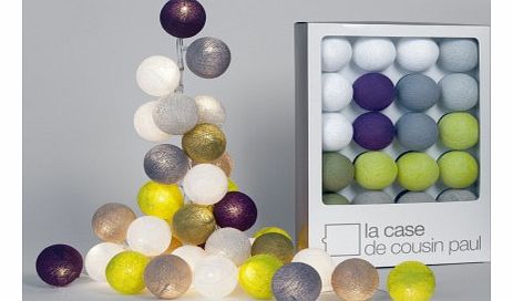 La case de cousin Paul Wanaka garland - 20 luminous balls `One size
