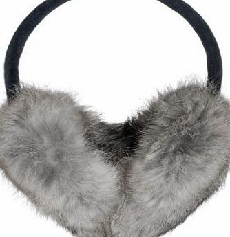 La Chaise Longue  30-C2-001G Ear Muffs Imitation Fur Grey