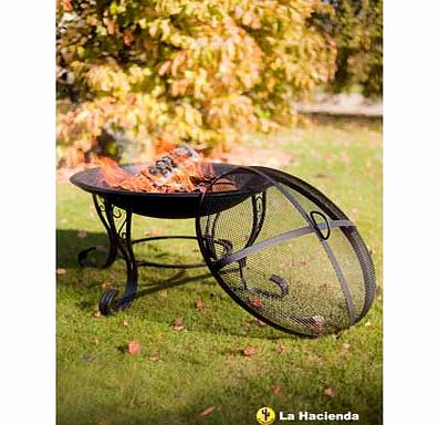 La Hacienda Steel Firebowl