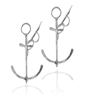 La Jewellery Anchor Cufflinks