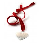 La Jewellery Recycled Silver Love Heart Pendant