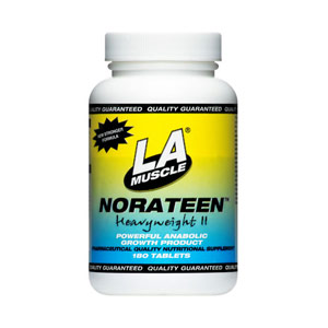 La Muscle Norateen Heavyweight II Body Building Supplement - 180 Tabs