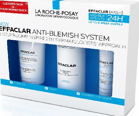 La Roche-Posay Effaclar 3 Step Anti-Blemish System