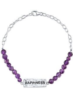 LA Rocks Silver and Amethyst