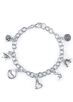 LA Rocks Silver `Dream` Multi Charm
