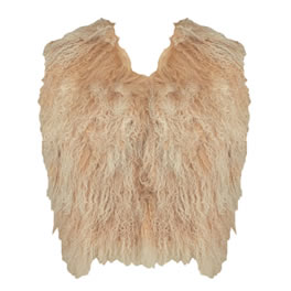 La Rok LaRok Shagadelic Fur Vest/ Gilet