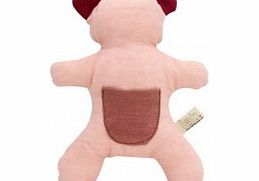 Lab Linen soft toy Pink `One size