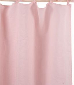 Lab Washed Linen Knotted Curtains 140x280 cm Pink