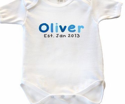 Label Amour Personalised Baby Bodysuit (0-3 Months)