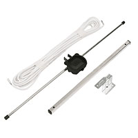 LABGEAR TV Aerial DAB Single Dipole and Cable 10m