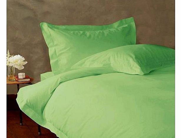 Extra Sumptuous Italian Finish 300 TC Pima cotton 72cm Deep pocket Fitted Sheet Solid By Lacasa Bedding ( UK Super King , Sage )