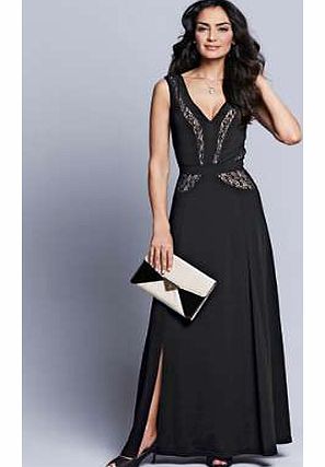 Lace Panelled Insert Dress