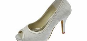 Lace Stiletto Heel Platform Pumps Womens Shoes