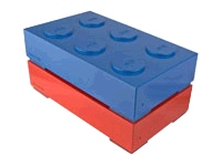 Lacie 250Gb Brick External 7200rpm USB2 Stackable Hard Drive (Red)