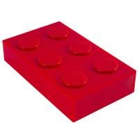 LaCie 250GB USB2 BRICK hard drive RED- 7200rpm-