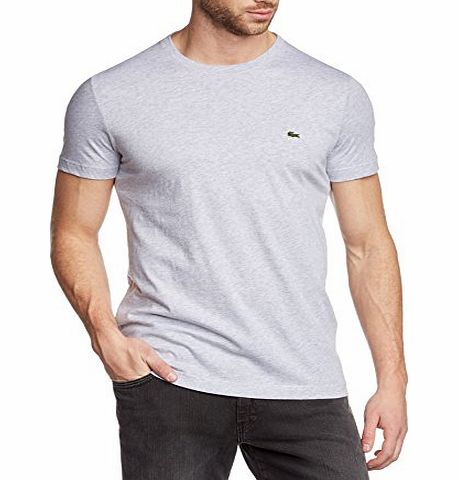 Lacoste - Crew-neck T-shirts - Men - TH2038 Grey Marl T-Shirt for men - 4