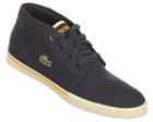 Ampthill WP Navy/Yellow Canvas Trainers
