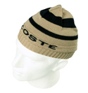 Lacoste Beige and Black Beanie Hat