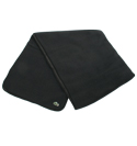 Lacoste Black and Dark Grey Scarf