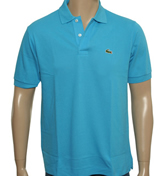 Lacoste Blue Pique Polo Shirt