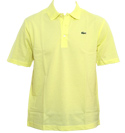 Lacoste Canary Yellow Pique Polo Shirt